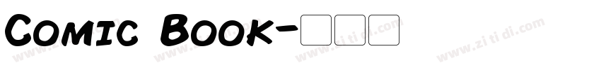 Comic Book字体转换